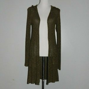 Mossimo Supply Co Hooded Open Front Sweater